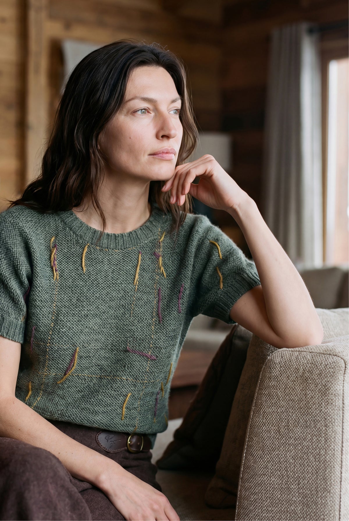 Pull Sur le fil