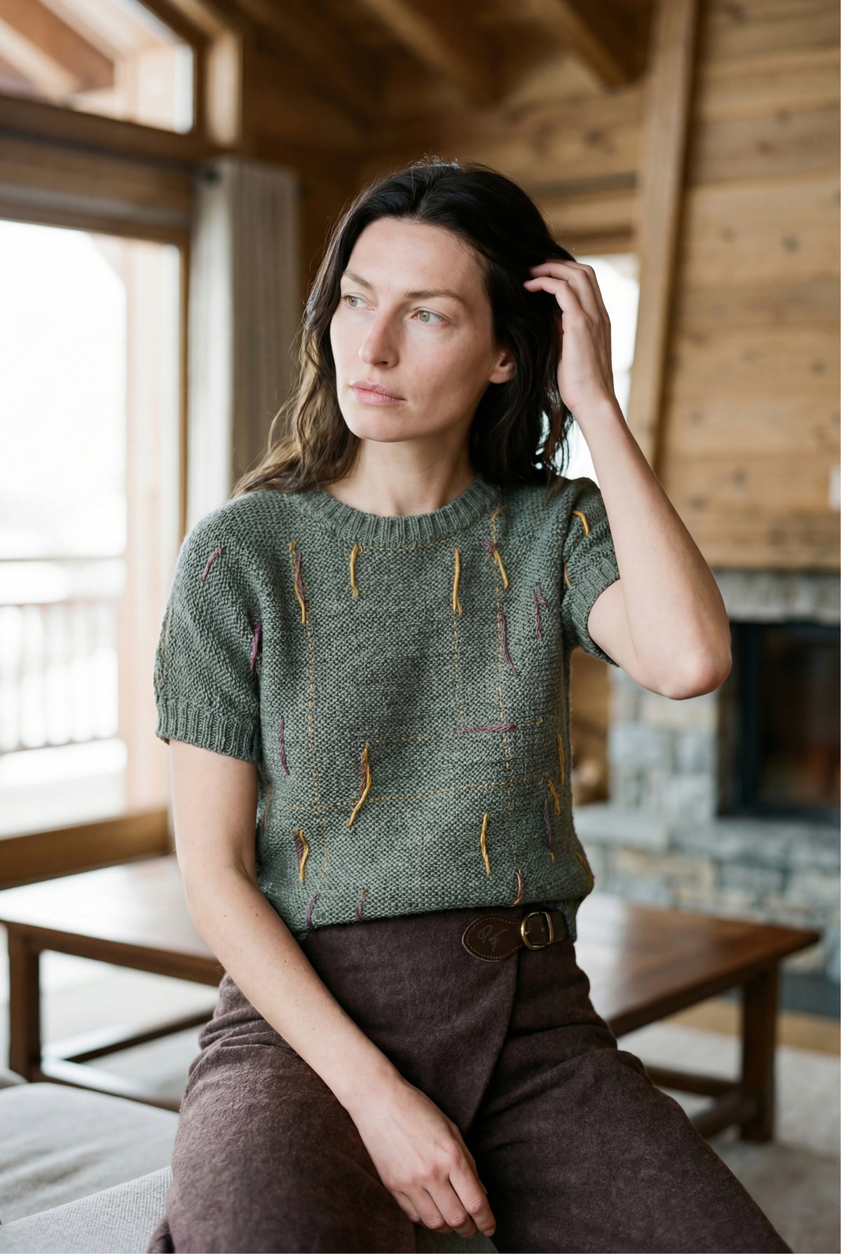 Pull Sur le fil